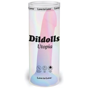 Love to Love Curved Suction Cup Dildolls Utopia - Asst Colors