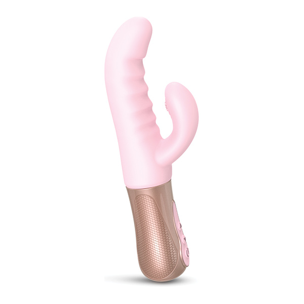 Love to Love Sassy Bunny Thrusting G-Spot Rabbit - Baby Pink - Image 2