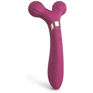 Love to Love Fireball Forked Vibrator - Plum Star