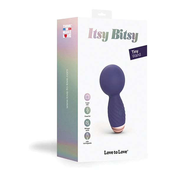 Love to Love Itsy Bitsy Mini Wand - Midnight Indigo