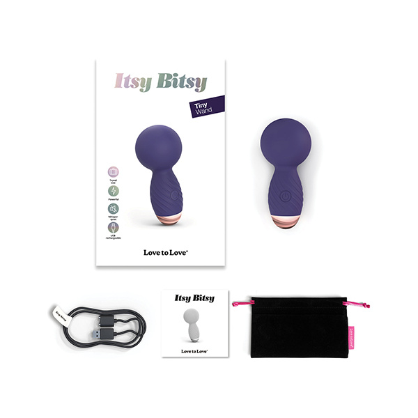 Love to Love Itsy Bitsy Mini Wand - Midnight Indigo - Image 5