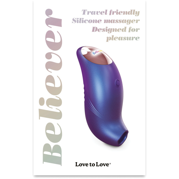 Love to Love Believer Mini Tongue Flicker - Iridescent Night