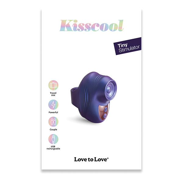 Love to Love Kisscool Tapping Finger Vibe - Midnight Indigo