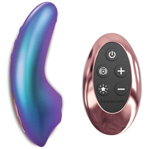 Love to Love Dreamer Mini Tongue Flicker - Iridescent Turquoise