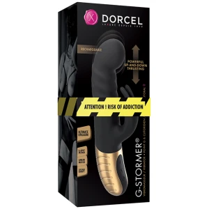 Dorcel G-Stormer Thrusting G Spot Rabbit - Black-Gold