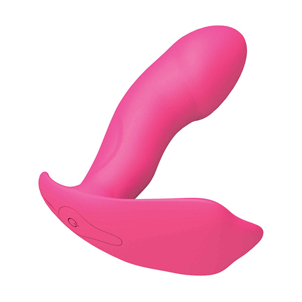 Dorcel Secret Clit Dual Stim Heating and Voice Control - Pink - Image 4