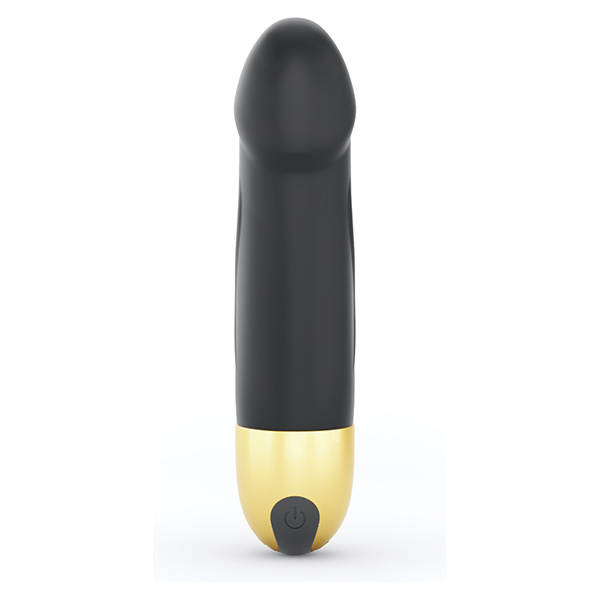 Dorcel Real Vibration S 6" Rechargeable Vibrator 2.0 - Gold - Image 2