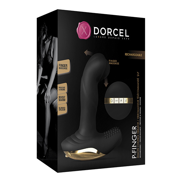 Dorcel P-Finger Come Hither - Black-Gold