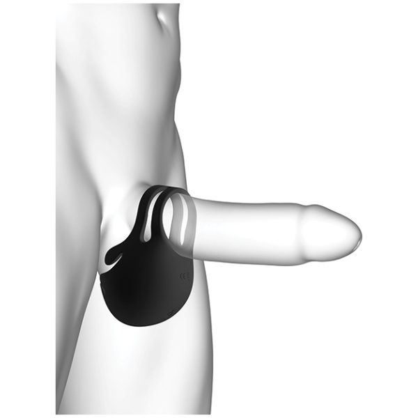 Dorcel Fun Bag Testicle Vibrator - Black - Image 5