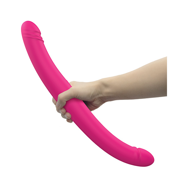 Dorcel Orgasmic Double Do 16.5" Thrusting Dong - Pink - Image 4