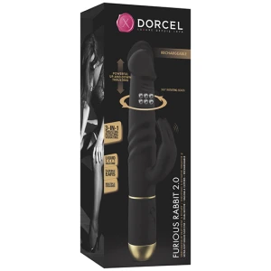Dorcel Thrusting & Spinning Furious Rabbit 2.0 - Black