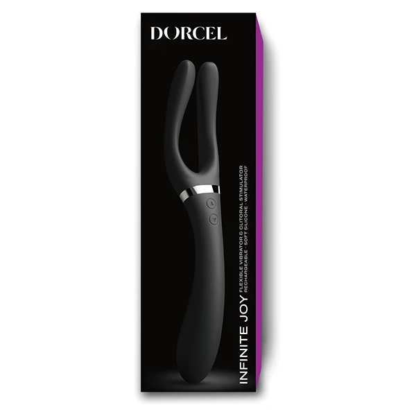 Dorcel Infinite Joy Bendable Forked Vibrator