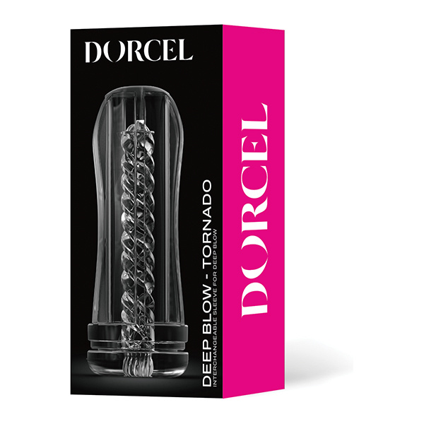 Dorcel Deep Blow Tornado Sleeve - Clear