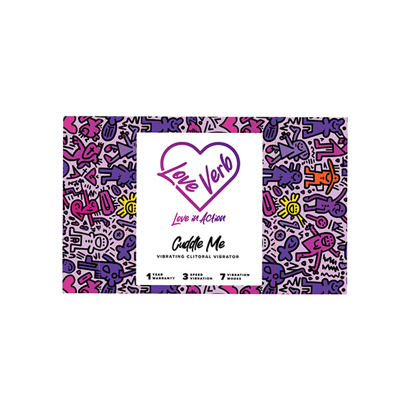 Love Verb Cuddle Me Copper-Infused Thumping Clitoral Vibrator - Lilac - Image 2
