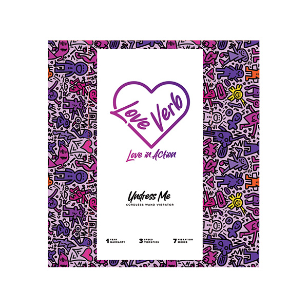 Love Verb Undress Me Copper-Infused Wand - Lilac - Image 2