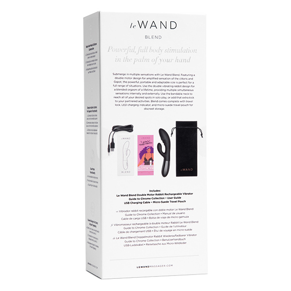 Le Wand Blend Double Motor Rabbit Rechargeable Vibrator - Image 5