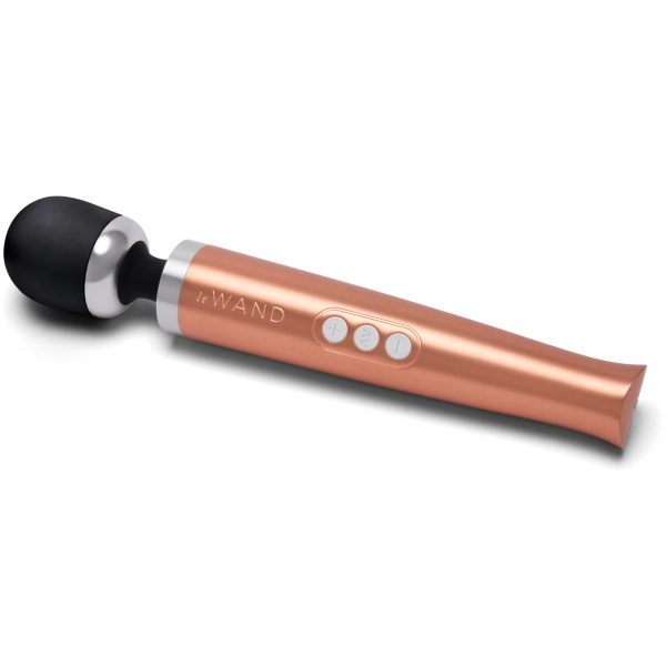 Le Wand Die Cast Rechargeable Massager - Rose Gold - Image 3