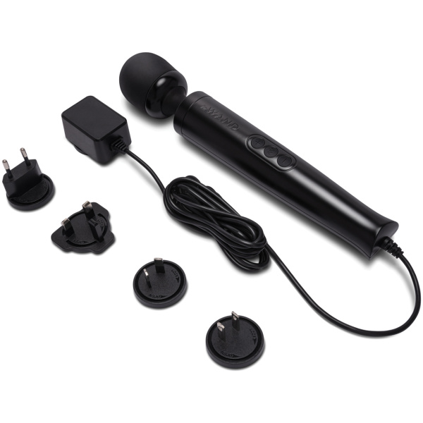 Le Wand Die Cast Plug-In Massager - Black - Image 2