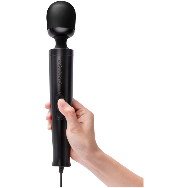 Le Wand Die Cast Plug-In Massager - Black - Image 4