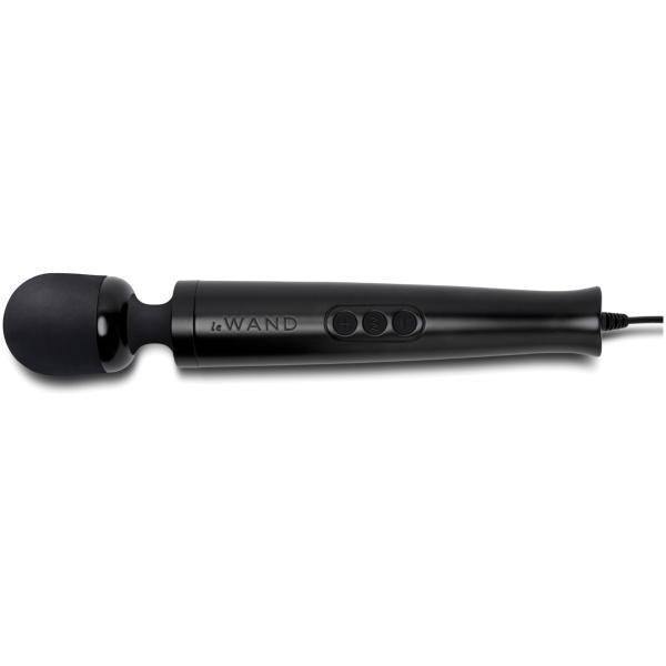 Le Wand Die Cast Plug-In Massager - Black - Image 5