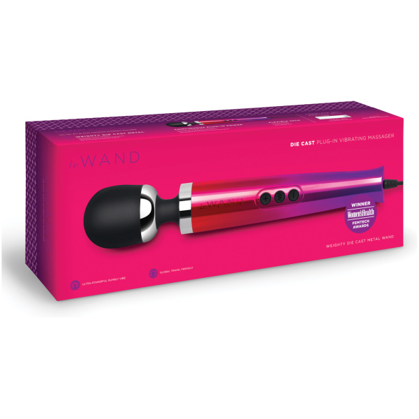 Le Wand Die Cast Plug-In Massager - Ombre
