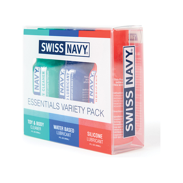 Swiss Navy Essentials Variety Pack of 3 - 1 oz - Image 4