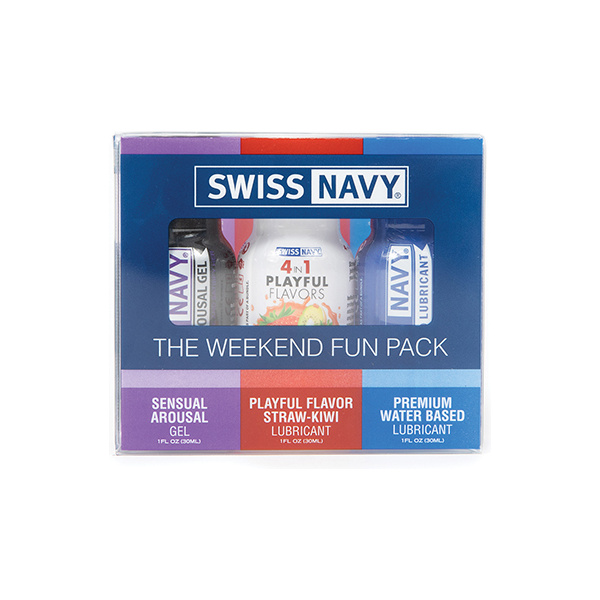 Swiss Navy Weekend Fun Pack of 3 - 1 oz