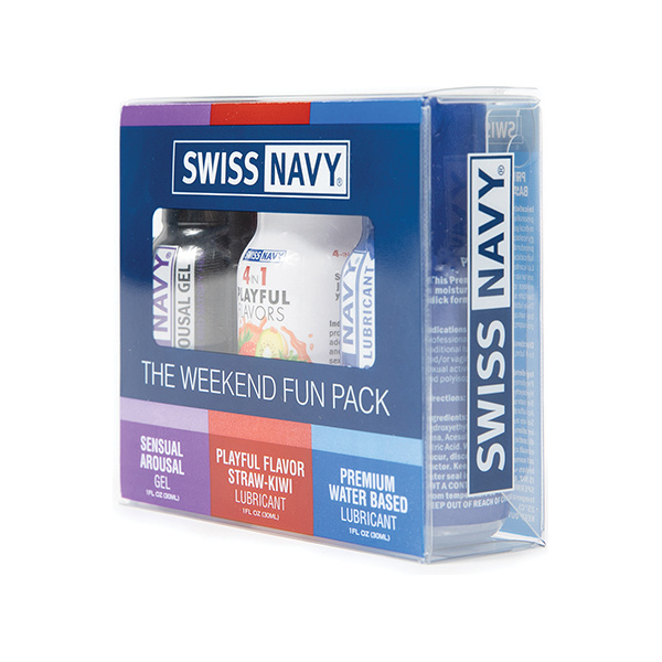 Swiss Navy Weekend Fun Pack of 3 - 1 oz - Image 4