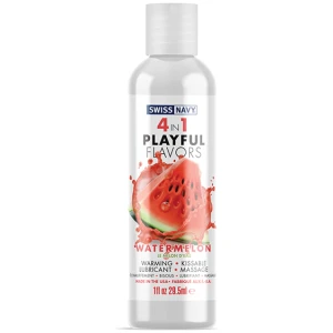 Swiss Navy 4 In 1 Playful Flavors Watermelon