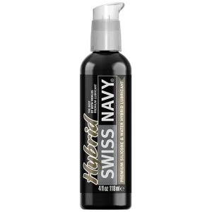 Swiss Navy Premium Hybrid Lubricant - 4 oz Bottle