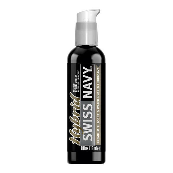 Swiss Navy Premium Hybrid Lubricant - 8 oz Bottle - Image 2