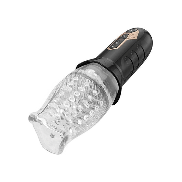 The Male Rose Rotating Blow Job Simulator - Black - Image 5