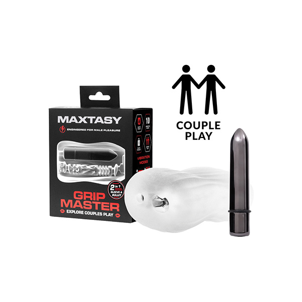 Maxtasy Grip Master Sleeve & Bullet - Clear