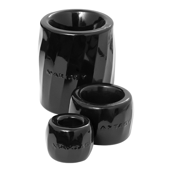 Maxtasy Performance Rings - Black Set of 3 - Image 2