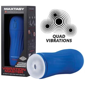 Maxtasy Vibration Master Standard - Clear Non Realistic