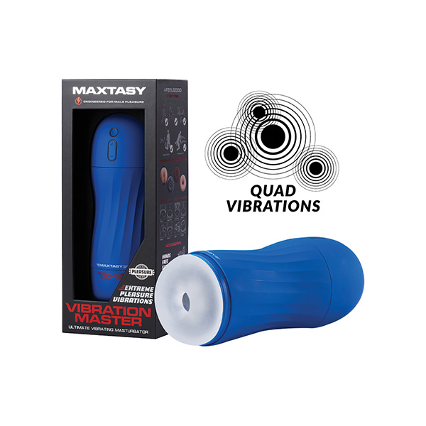 Maxtasy Vibration Master Standard - Clear Non Realistic