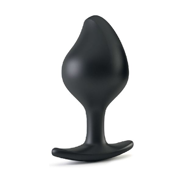 Mystim Rocking Force Silicone Buttplug Small - Black - Image 5