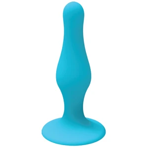 Nobu Rainbow Large Silicone Plug - Blue