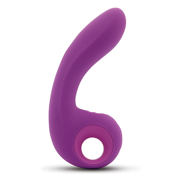 Nu Sensuelle Raine Nubii Tapping Vibe w-Turbo Boost & Warming - Purple - Image 4