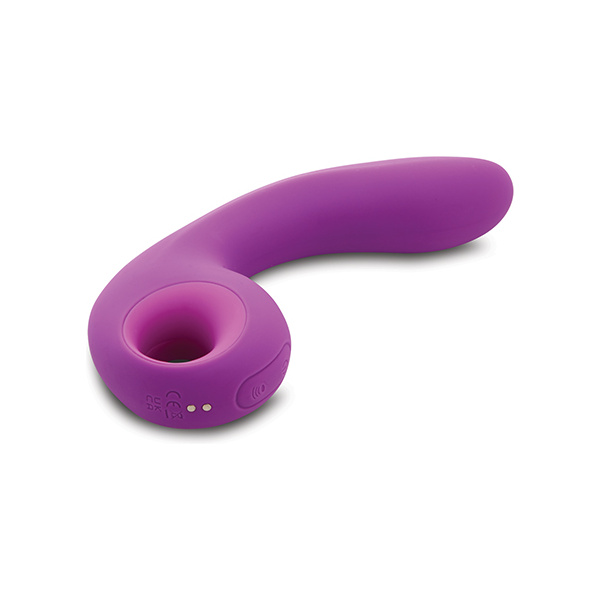 Nu Sensuelle Raine Nubii Tapping Vibe w-Turbo Boost & Warming - Purple - Image 2