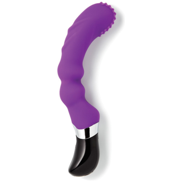 Nu Sensuelle G Unique Rolling Ball Rechargeable Massager - Purple - Image 2