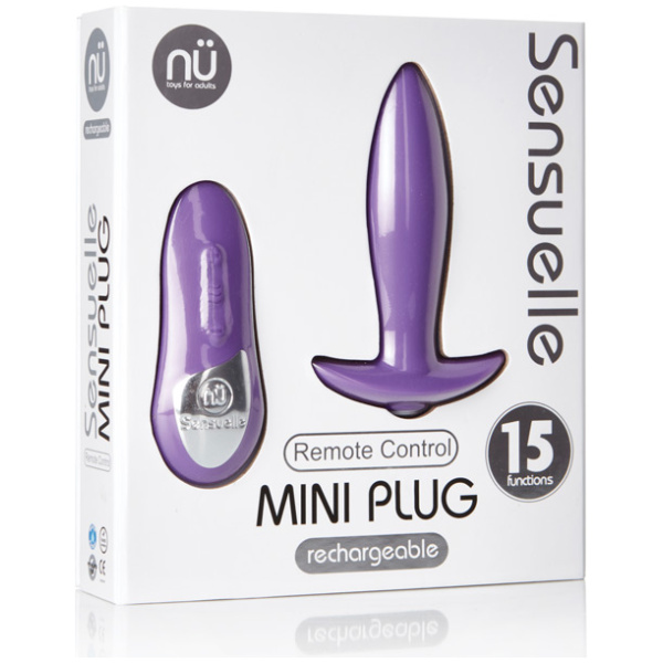 Sensuelle Remote Control Rechargeable Mini Plug