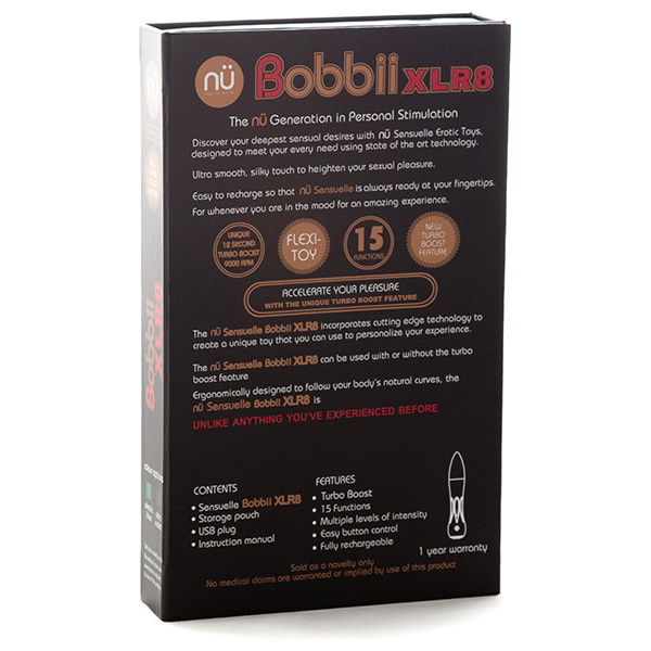 Sensuelle Bobbii Flexible Vibe Xlr8 Turbo Boost - Image 4