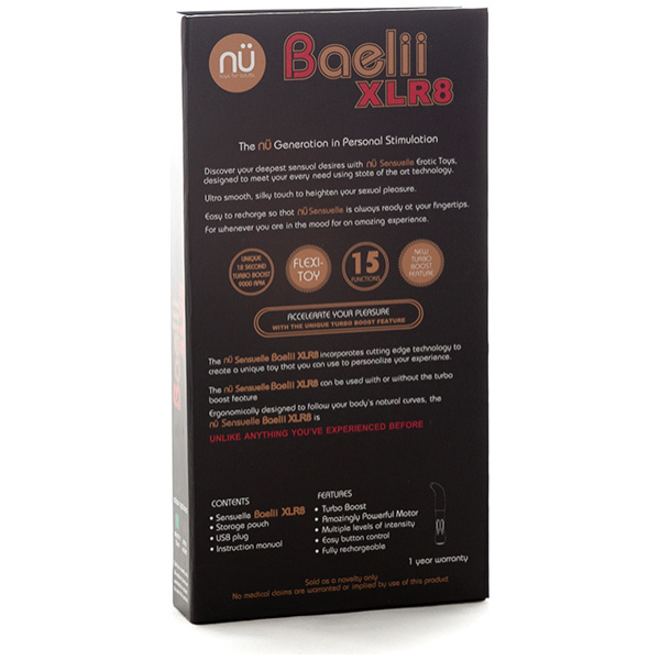 Sensuelle Baelii Flexible G Spot Xlr8 Turbo Boost - Image 3