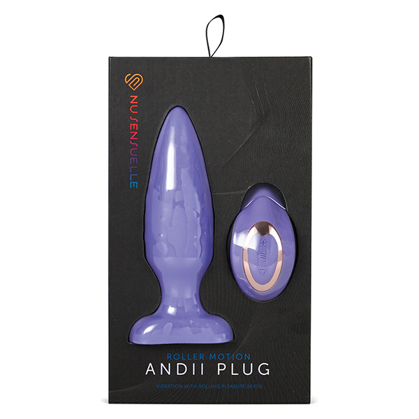 Nu Sensuelle Andii Vertical Roller Motion Butt Plug