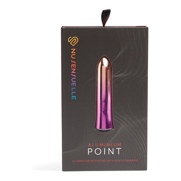 Nu Sensuelle Aluminium Point Rechargeable Bullet - Multicolor