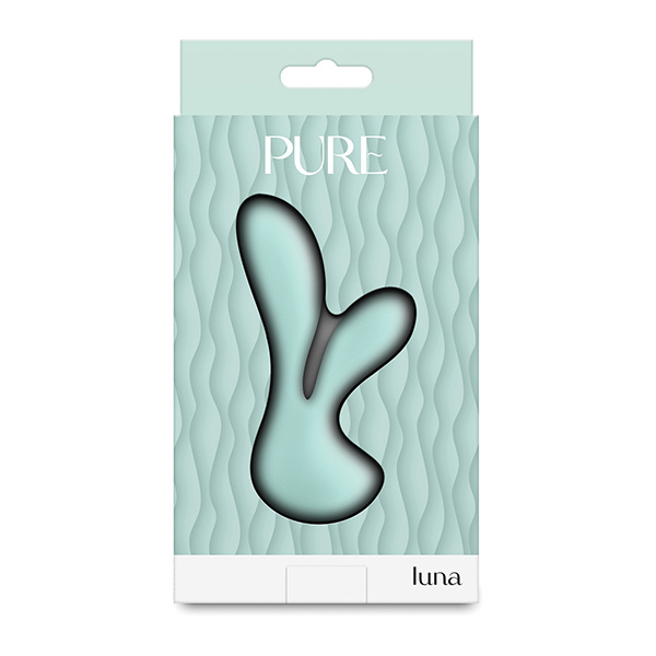 Pure Luna Petite Rabbit Vibrator  - Teal - Image 3