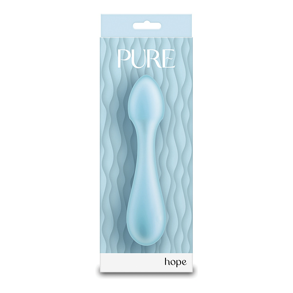 Pure Hope Vibrating Wand - Blue