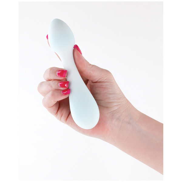 Pure Hope Vibrating Wand - Blue - Image 4