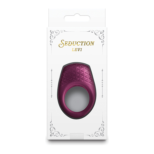 Seduction Levi Cock Ring - Metallic - Image 2